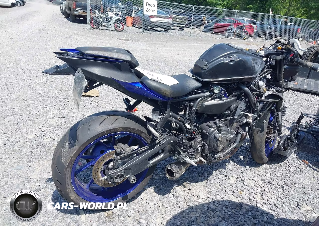 2022 Yamaha Yzfr7 VIN:JYARM38E9NA001075 - 12