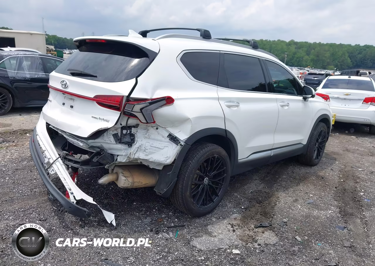 2021 Hyundai Santa Fe Hybrid Limited VIN:KM8S5DA19MU011078 - 4