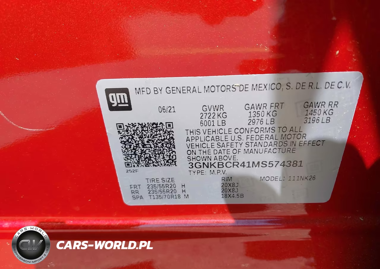 2021 Chevrolet Blazer Fwd 2Lt VIN:3GNKBCR41MS574381 - 9