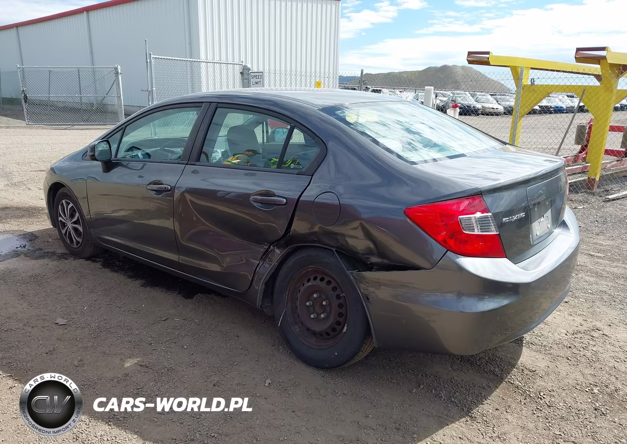 2012 Honda Civic Lx VIN:2HGFB2F50CH571962 - 3