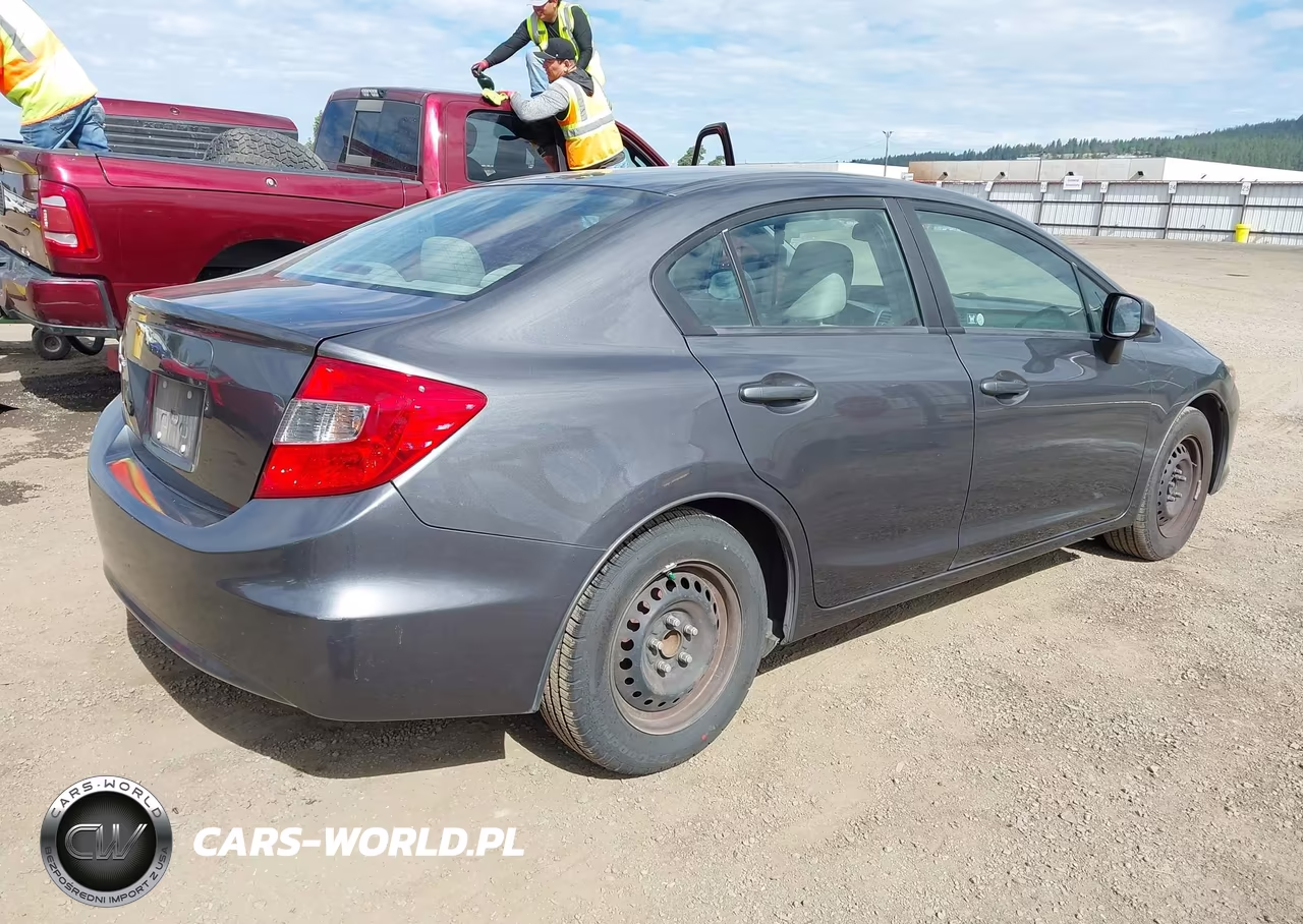 2012 Honda Civic Lx VIN:2HGFB2F50CH571962 - 4