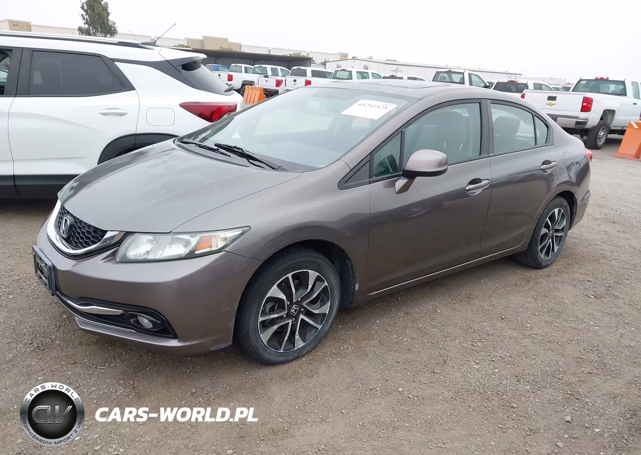 2013 Honda Civic Ex-L VIN:2HGFB2F99DH529570 - 2