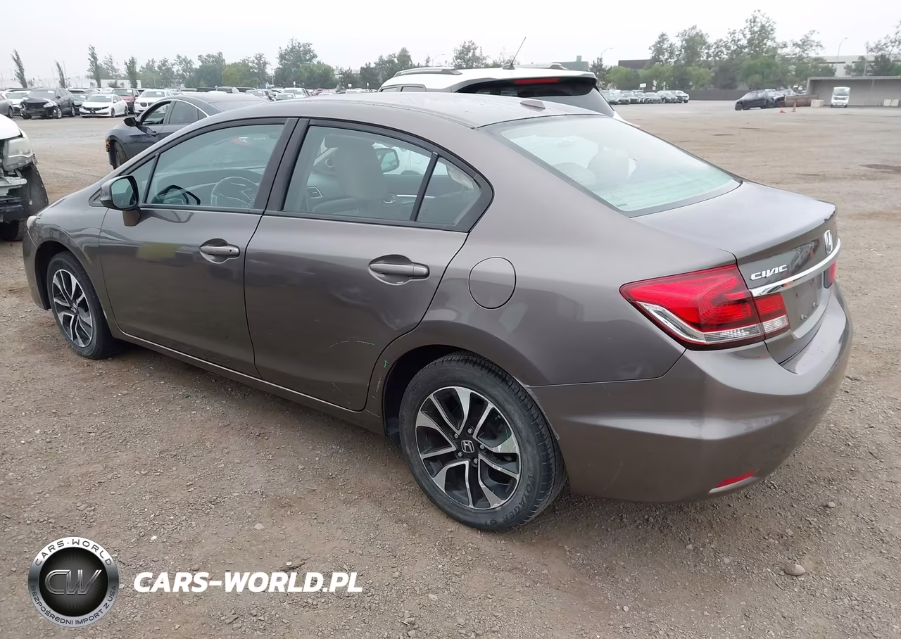 2013 Honda Civic Ex-L VIN:2HGFB2F99DH529570 - 3