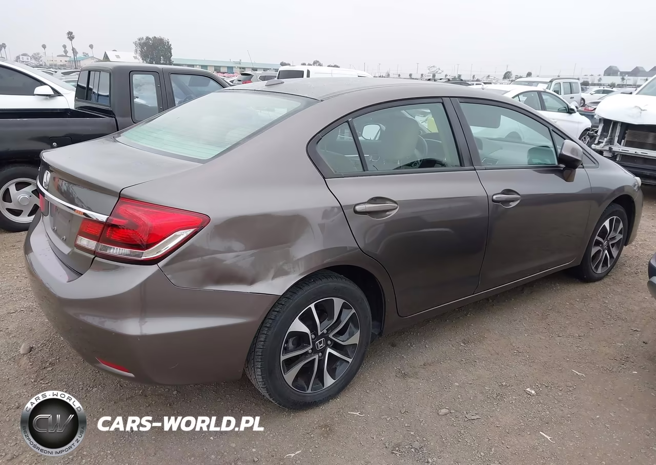 2013 Honda Civic Ex-L VIN:2HGFB2F99DH529570 - 4