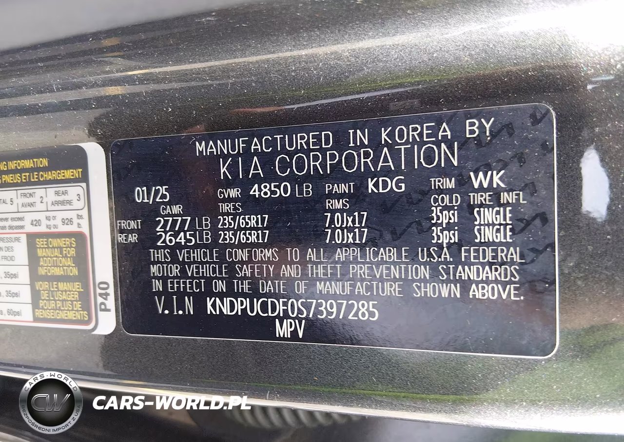 2025 Kia Sportage Lx VIN:KNDPUCDF0S7397285 - 9