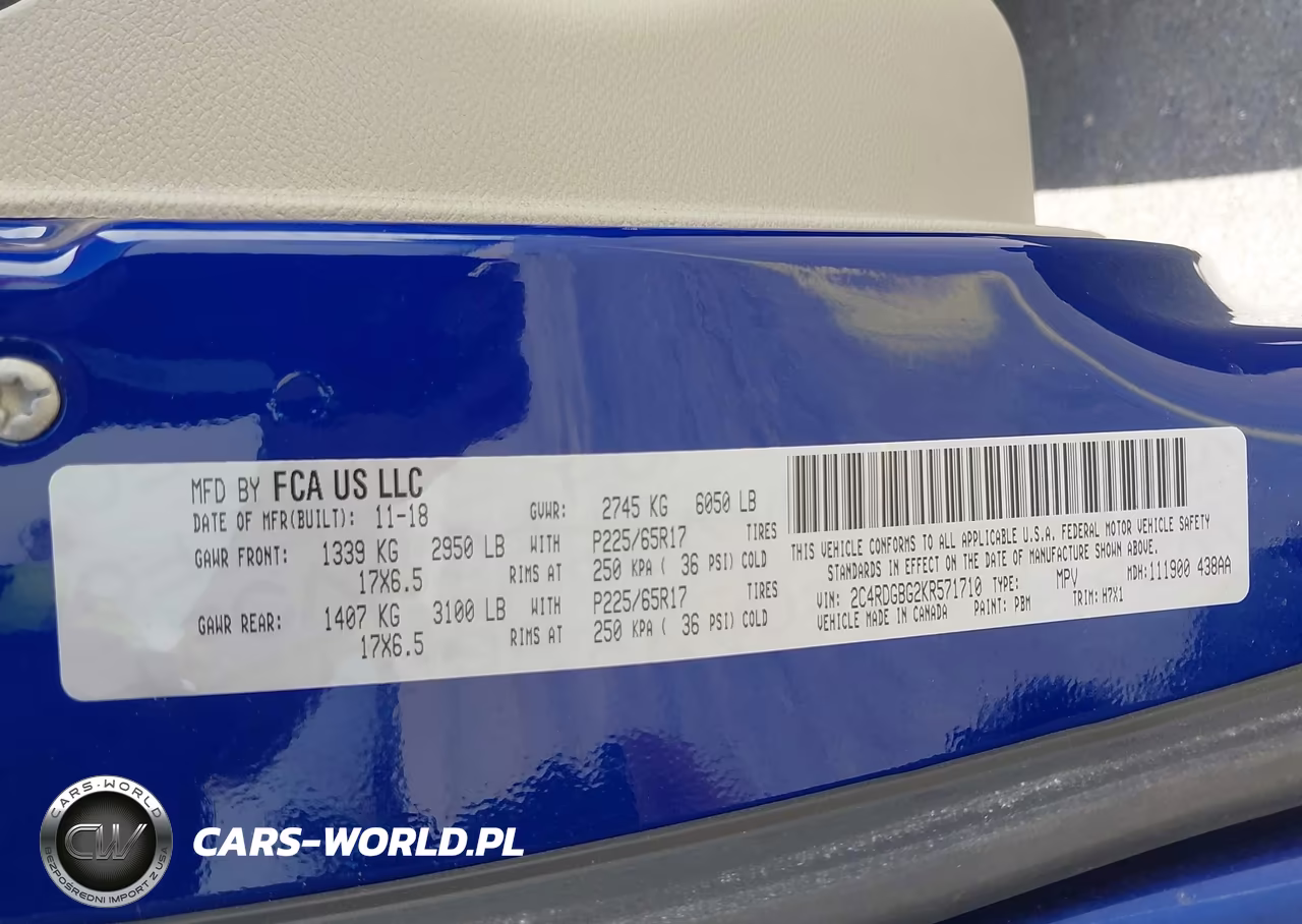 2019 Dodge Grand Caravan Se VIN:2C4RDGBG2KR571710 - 9