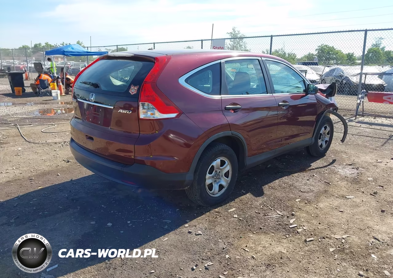 2013 Honda Cr-V Lx VIN:5J6RM4H38DL085752 - 4