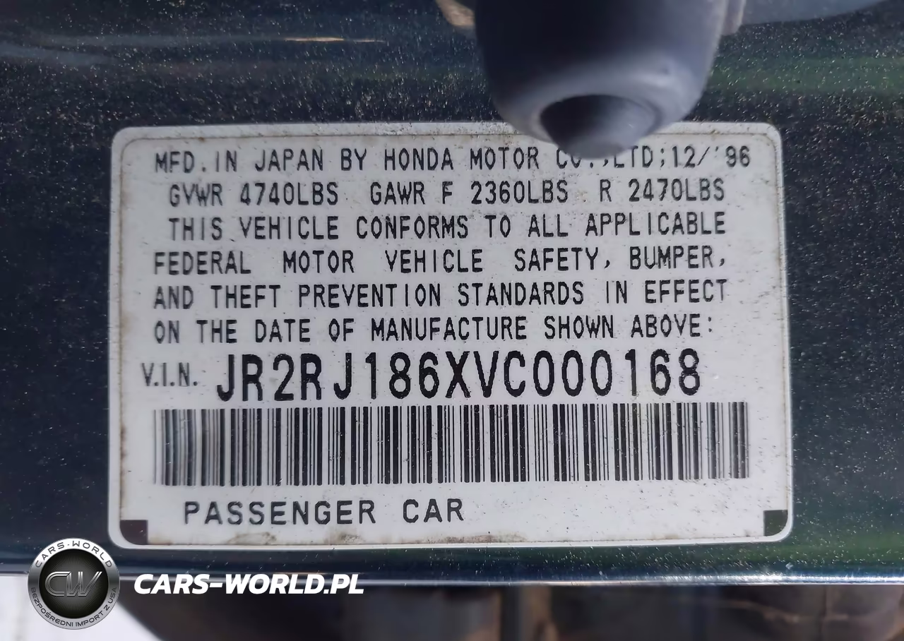 1997 Isuzu Oasis S VIN:JR2RJ186XVC000168 - 9