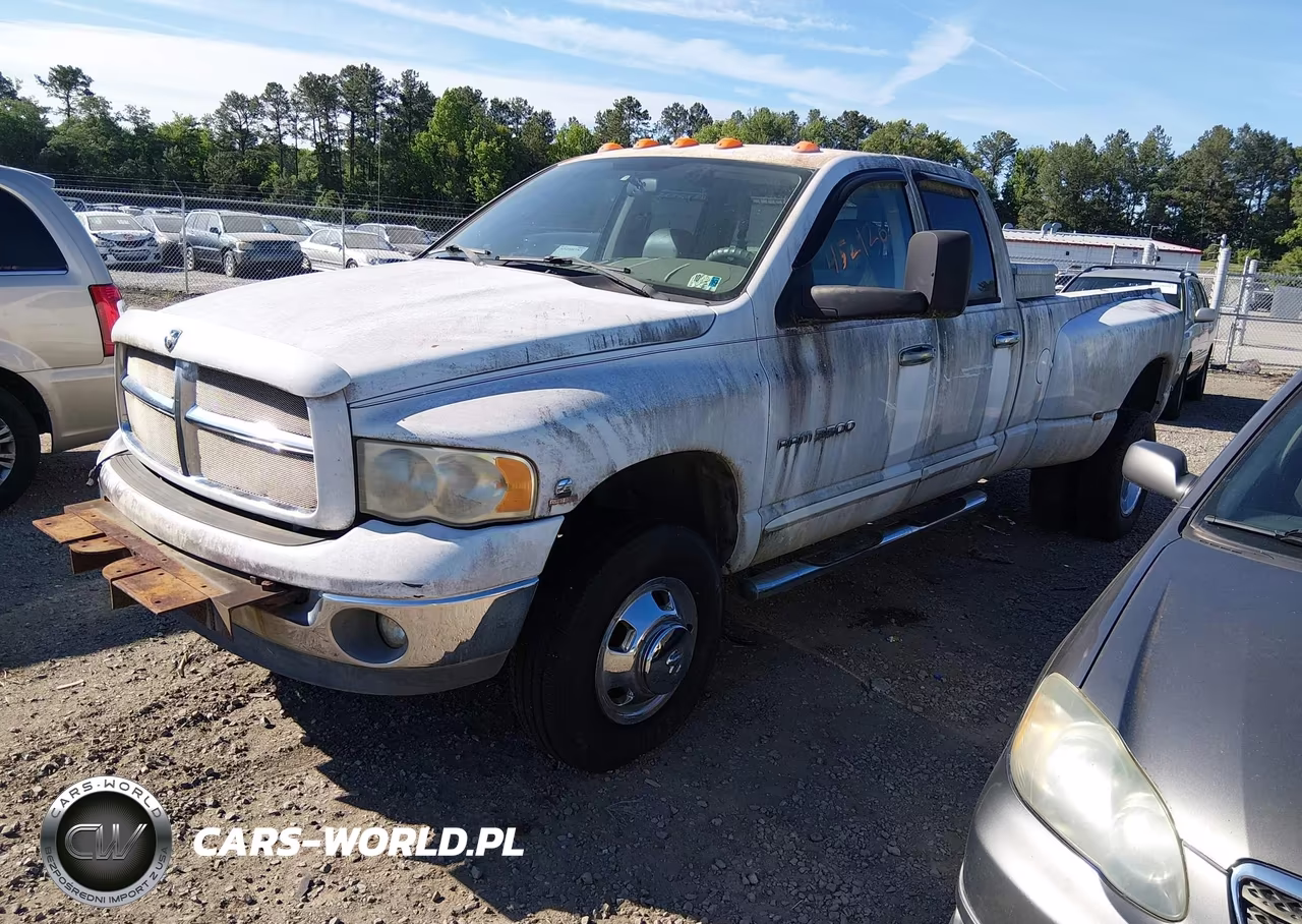 2003 Dodge Ram 3500 Slt-Laramie-St VIN:3D7MU48C13G779653 - 2