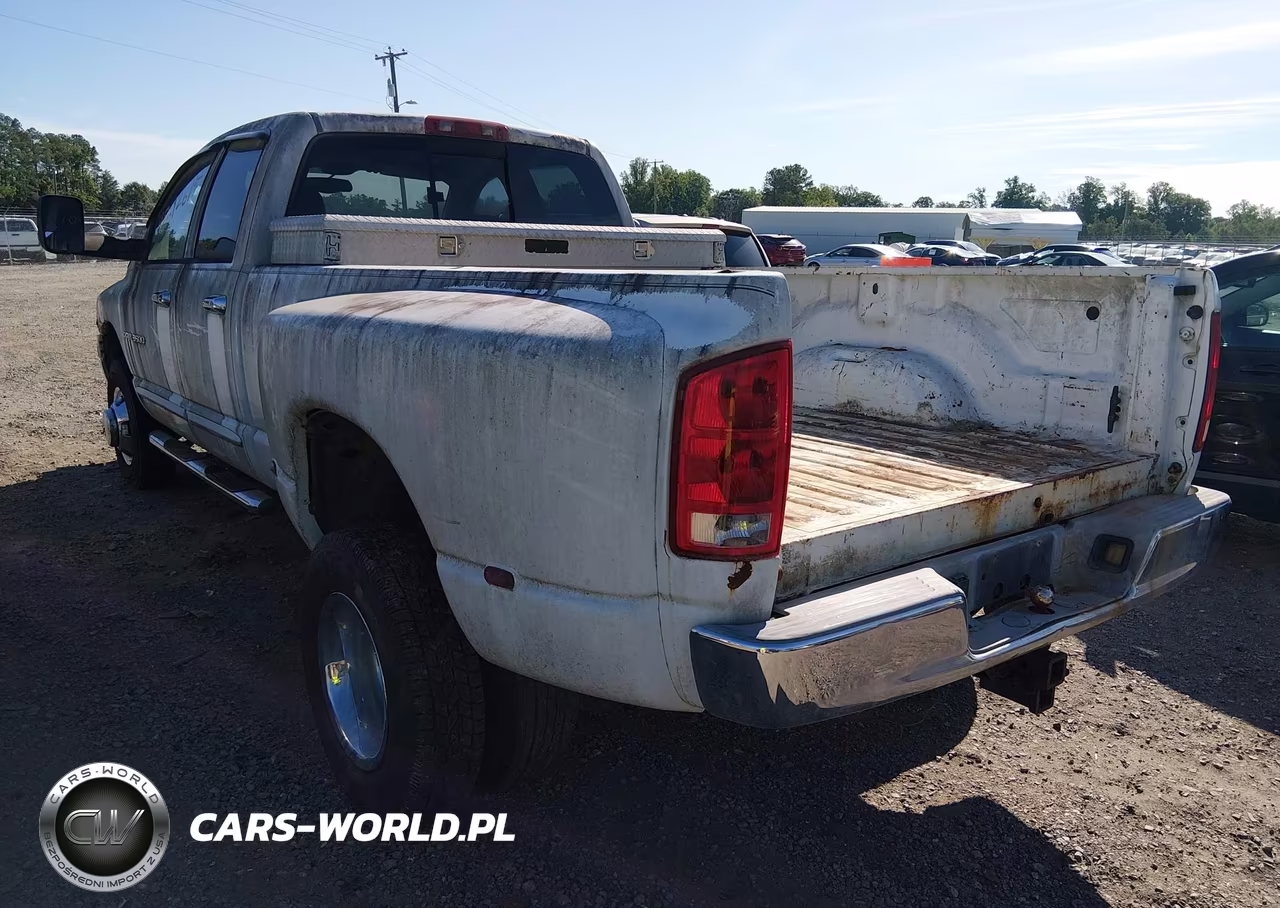 2003 Dodge Ram 3500 Slt-Laramie-St VIN:3D7MU48C13G779653 - 3