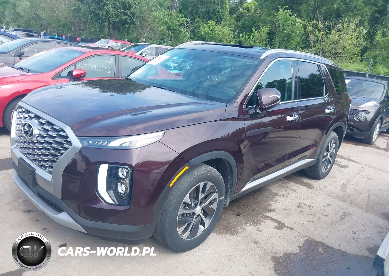 2021 Hyundai Palisade Sel VIN:KM8R24HE0MU208852 - 2