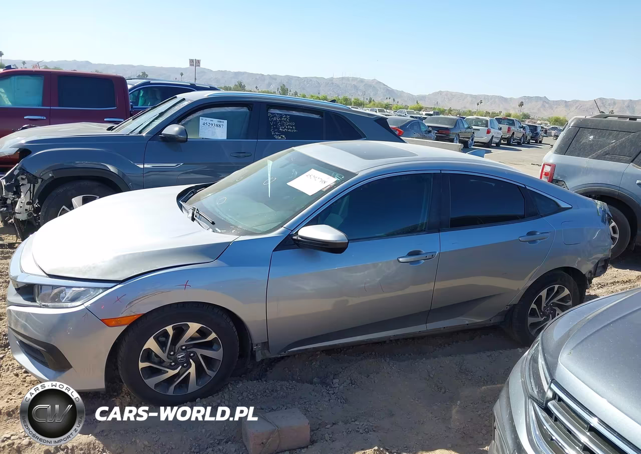 2017 Honda Civic Ex VIN:19XFC2F70HE044570 - 15