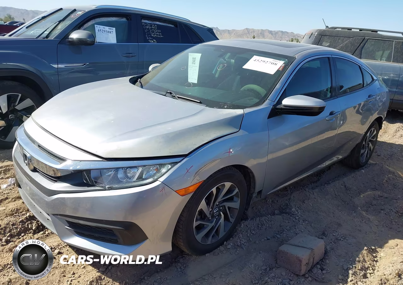 2017 Honda Civic Ex VIN:19XFC2F70HE044570 - 2