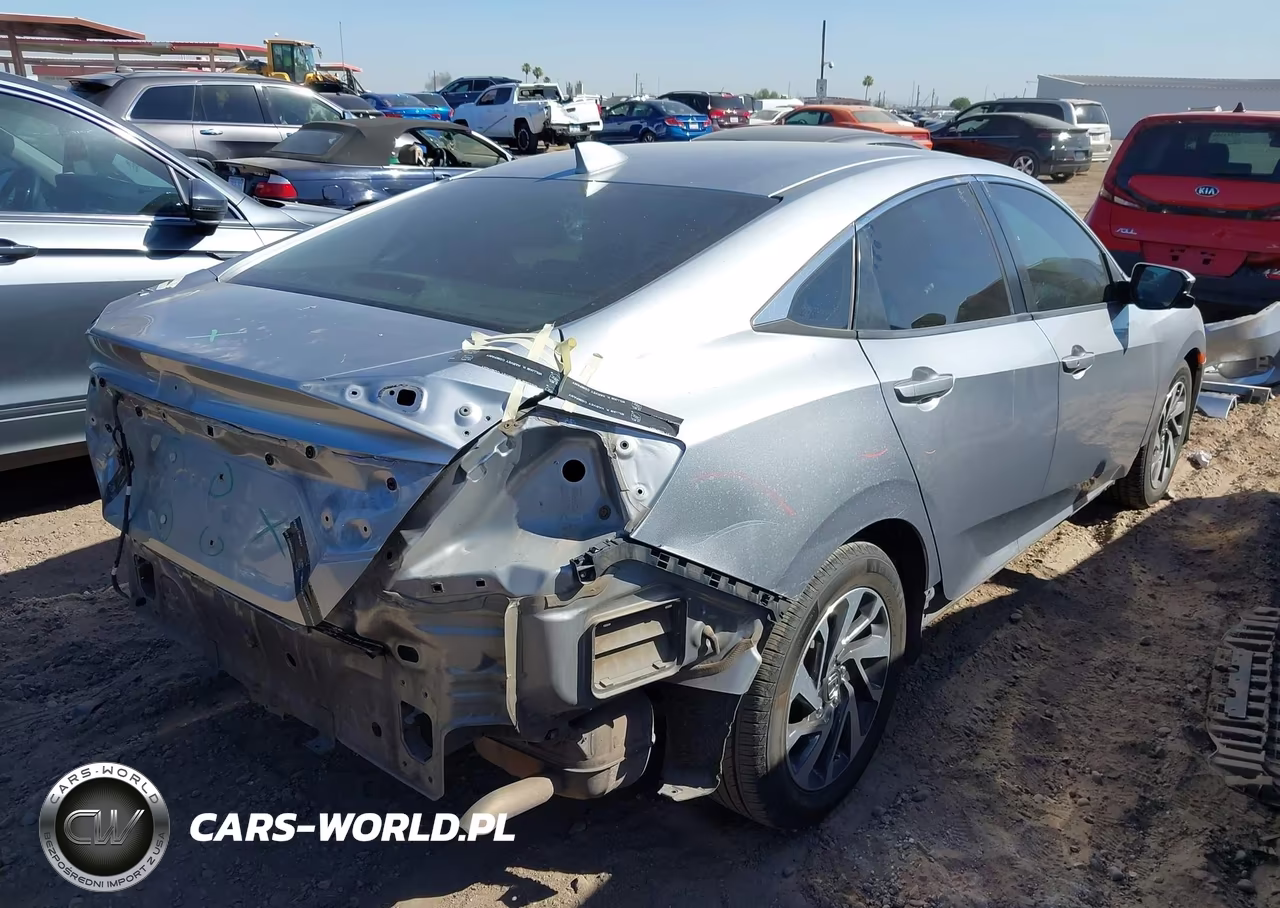 2017 Honda Civic Ex VIN:19XFC2F70HE044570 - 4