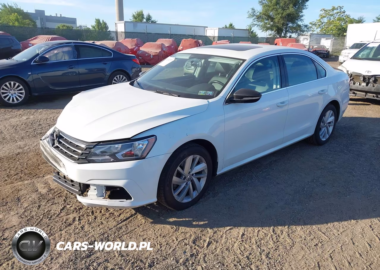 2018 Volkswagen Passat 2.0T Se VIN:1VWBA7A30JC043547 - 2
