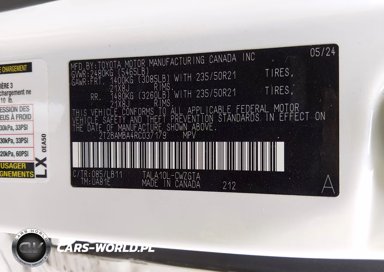 2024 Lexus Rx 350 Premium Plus VIN:2T2BAMBA4RC037179 - 9