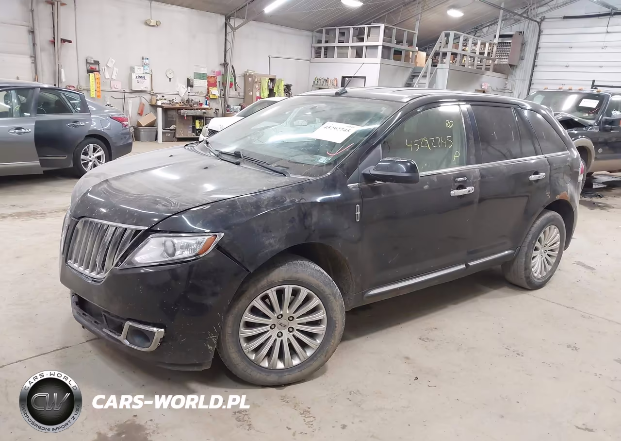 2013 Lincoln Mkx VIN:2LMDJ6JK3DBL13940 - 2