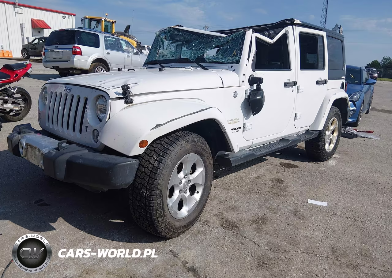 2015 Jeep Wrangler Unlimited Sahara VIN:1C4BJWEG5FL624446 - 2