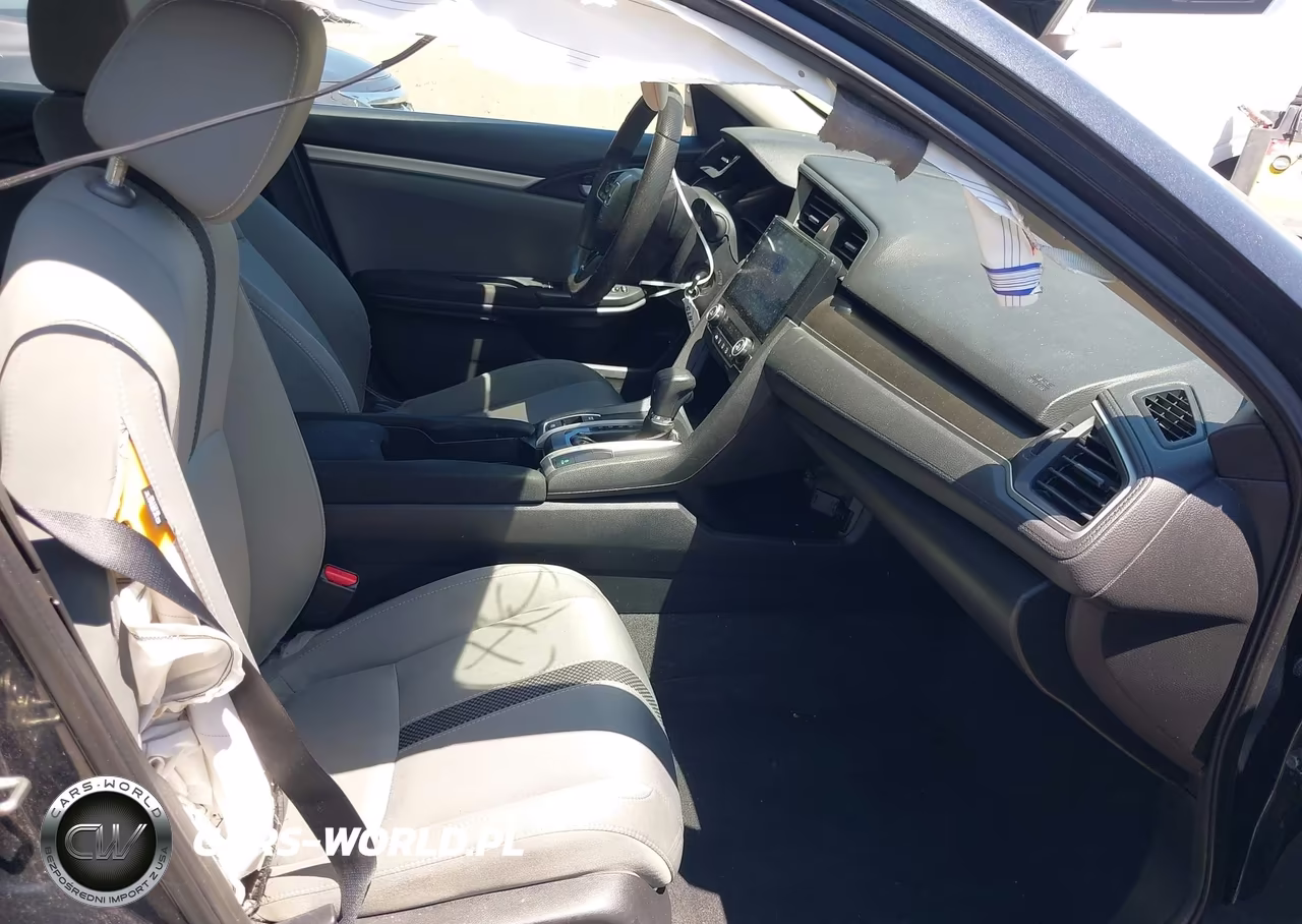 2020 Honda Civic Lx VIN:19XFC2F60LE010631 - 5