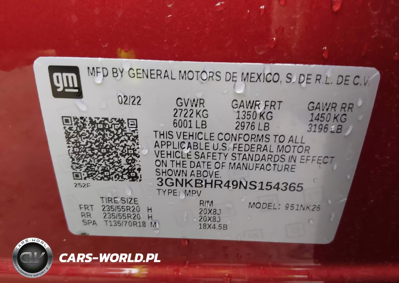 2022 Chevrolet Blazer Awd 2Lt VIN:3GNKBHR49NS154365 - 9
