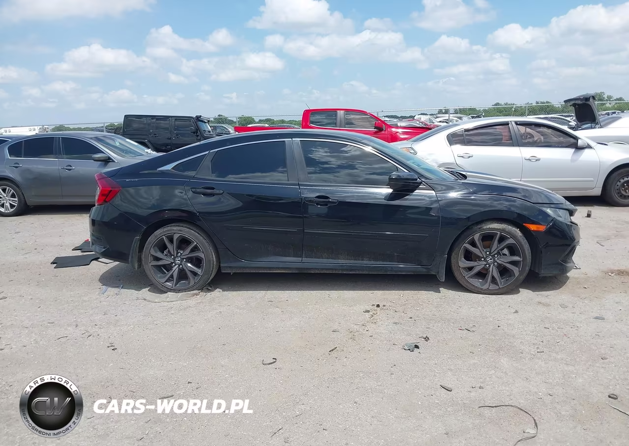 2021 Honda Civic Sport VIN:19XFC2F80ME002337 - 13