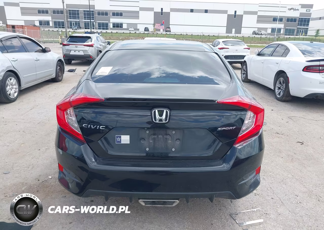 2021 Honda Civic Sport VIN:19XFC2F80ME002337 - 16