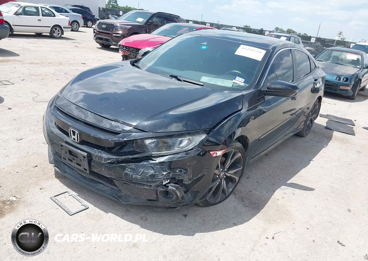 2021 Honda Civic Sport VIN:19XFC2F80ME002337 - 2