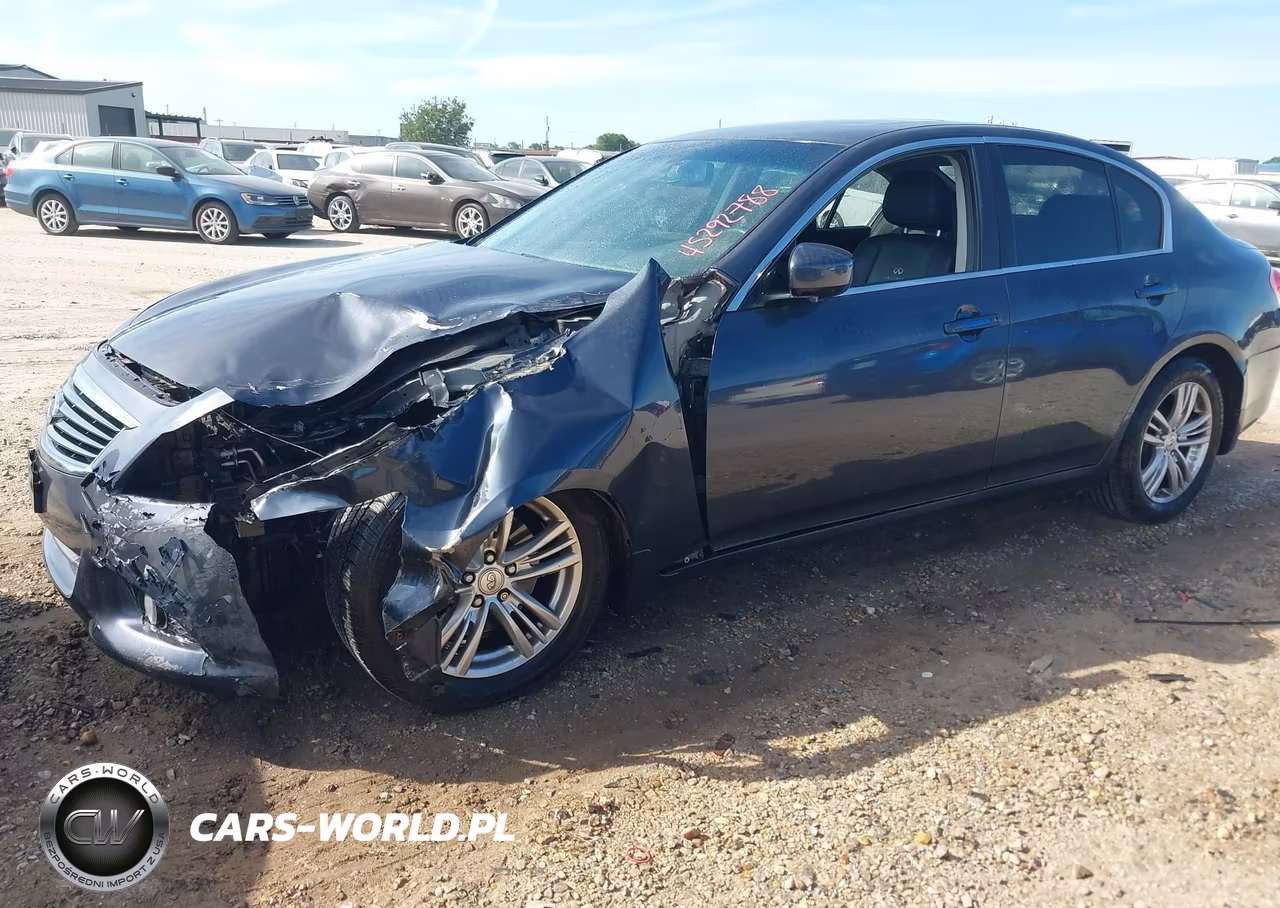 2013 Infiniti G37X VIN:JN1CV6AR7DM759745 - 2