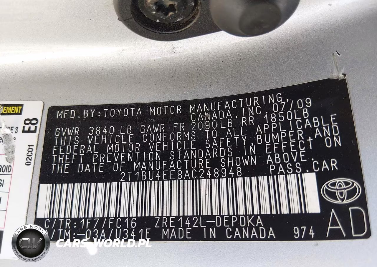 2010 Toyota Corolla Le VIN:2T1BU4EE8AC248948 - 9