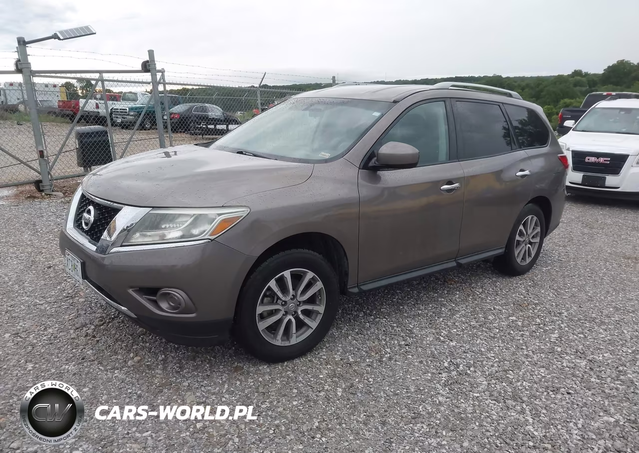 2014 Nissan Pathfinder Sv VIN:5N1AR2MM5EC610335 - 2