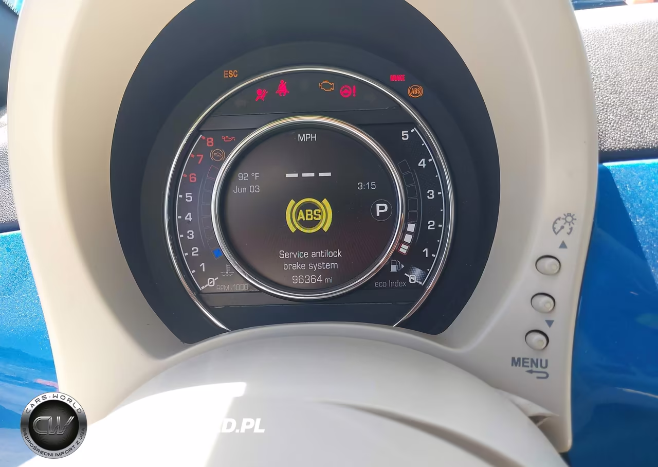 2015 Fiat 500 Sport VIN:3C3CFFBRXFT696246 - 7