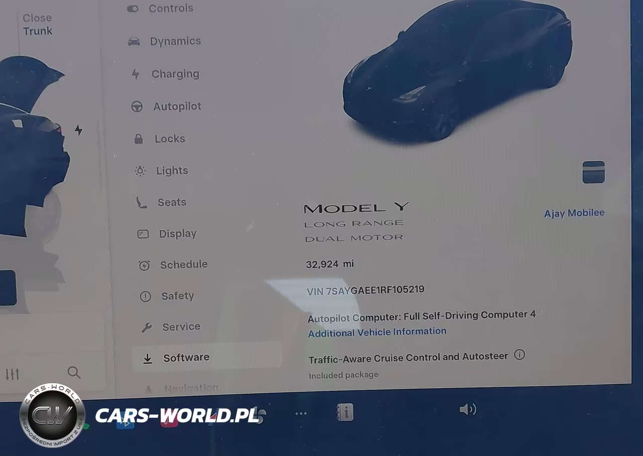 2024 Tesla Model Y Long Range Dual Motor All-Wheel Drive VIN:7SAYGAEE1RF105219 - 6