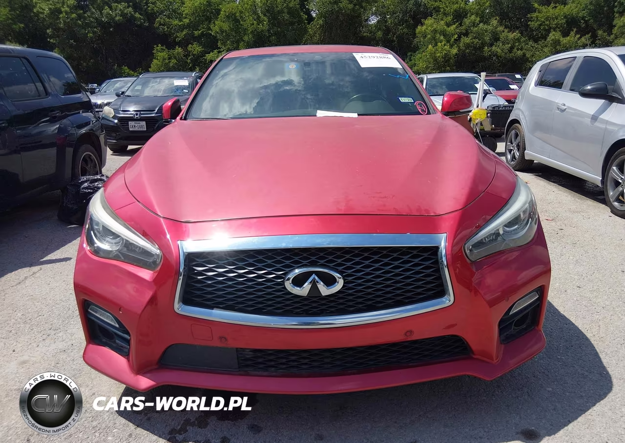 2017 Infiniti Q50 3.0T Red Sport 400 VIN:JN1FV7ARXHM872212 - 13