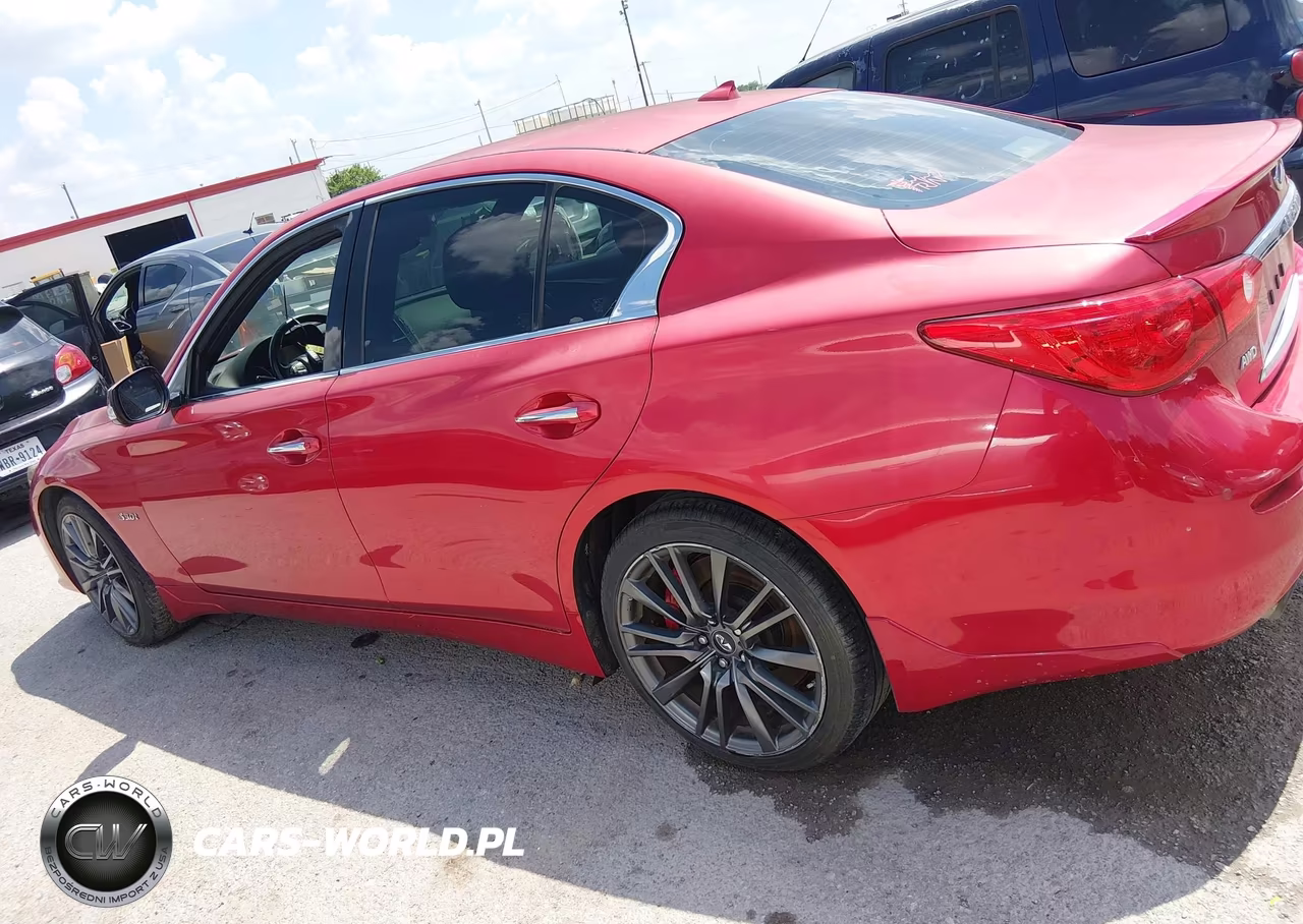 2017 Infiniti Q50 3.0T Red Sport 400 VIN:JN1FV7ARXHM872212 - 15
