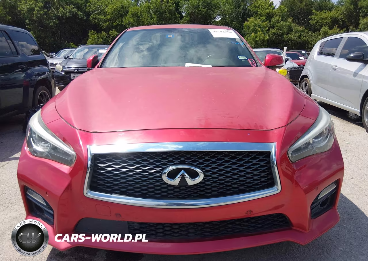 2017 Infiniti Q50 3.0T Red Sport 400 VIN:JN1FV7ARXHM872212 - 6