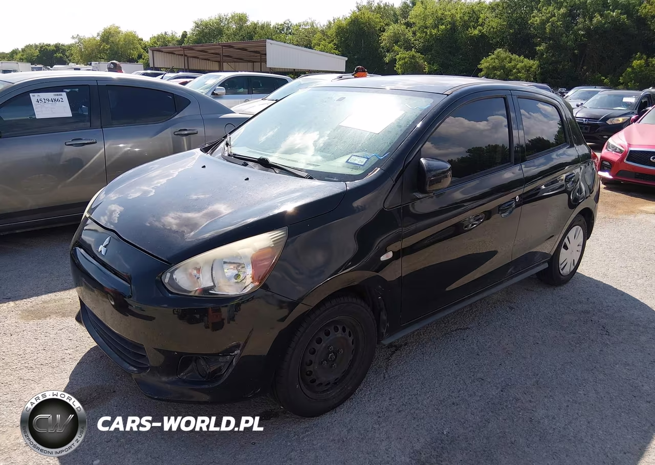 2015 Mitsubishi Mirage De-Rf VIN:ML32A3HJ2FH052053 - 2