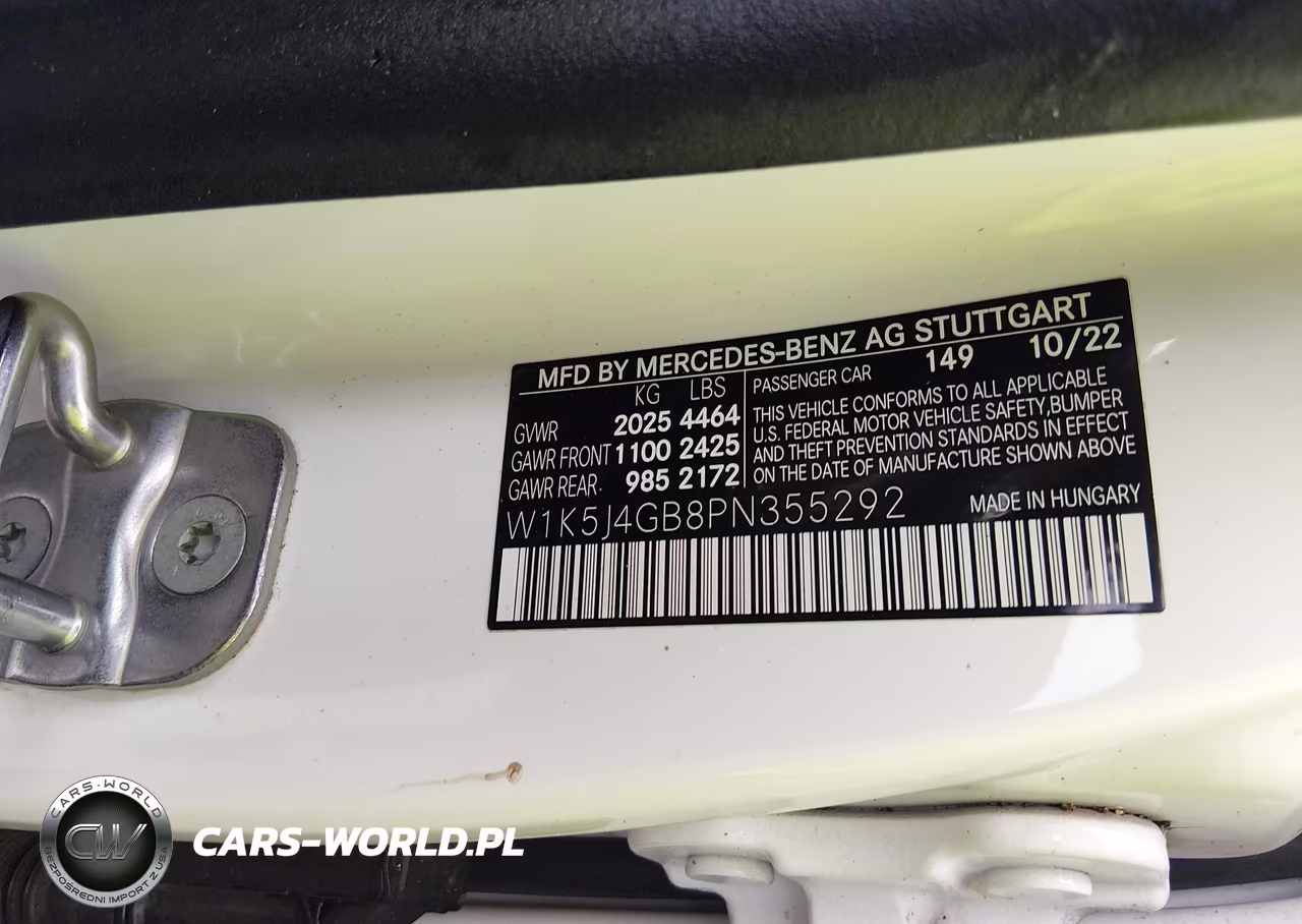 2023 Mercedes-Benz Cla 250 Coupe VIN:W1K5J4GB8PN355292 - 9