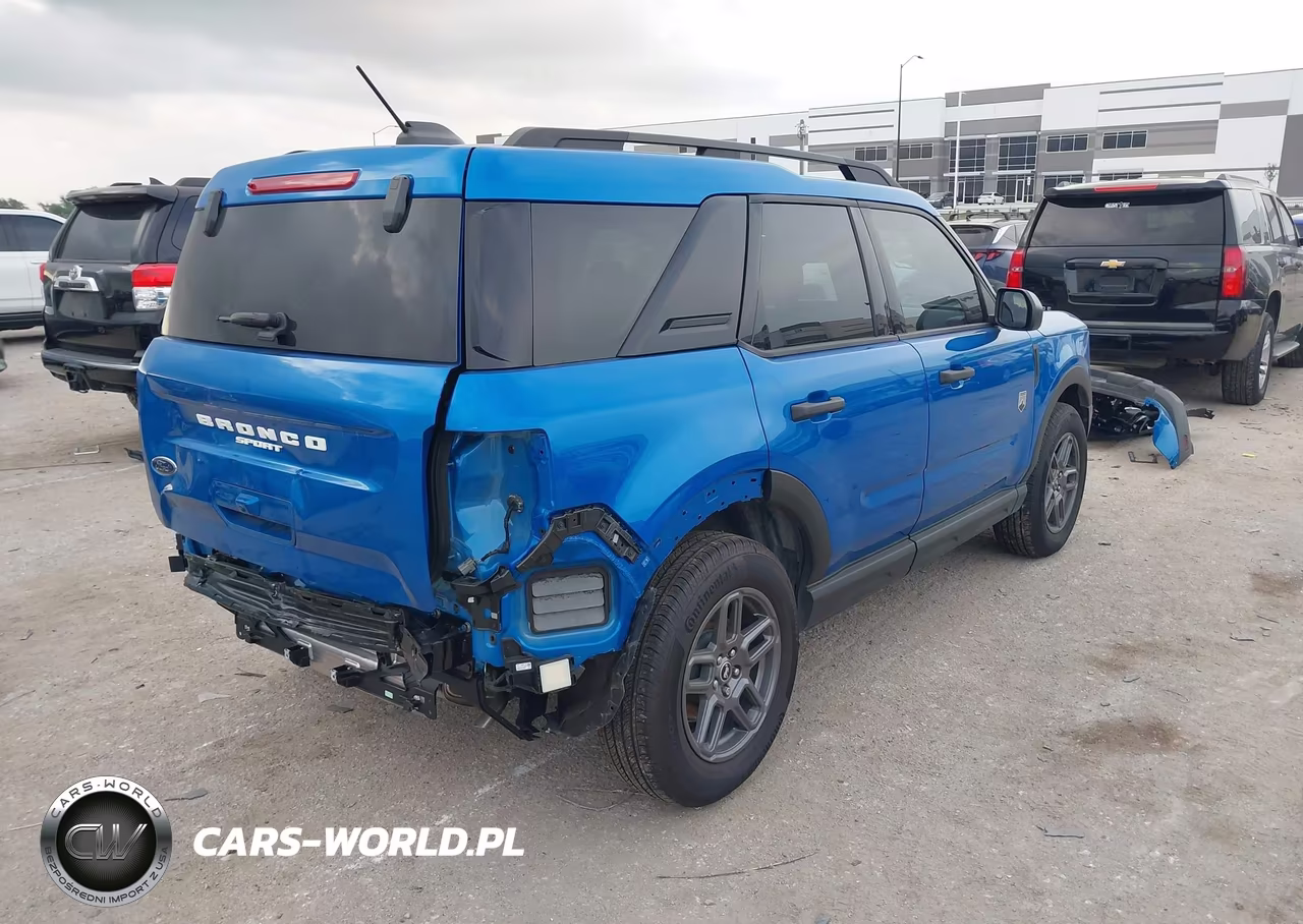 2025 Ford Bronco Sport Big Bend VIN:3FMCR9BN0SRF01176 - 4
