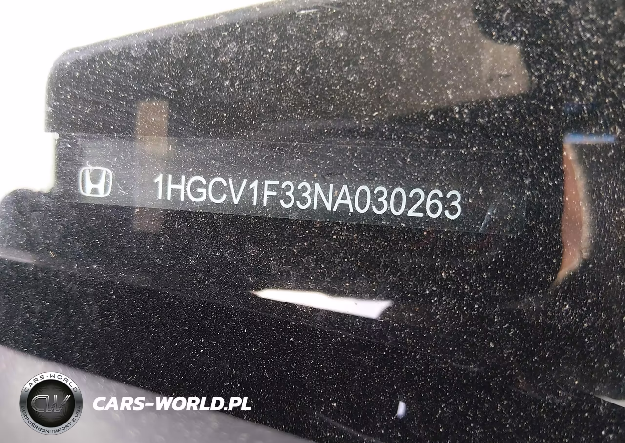 2022 Honda Accord Sport VIN:1HGCV1F33NA030263 - 9