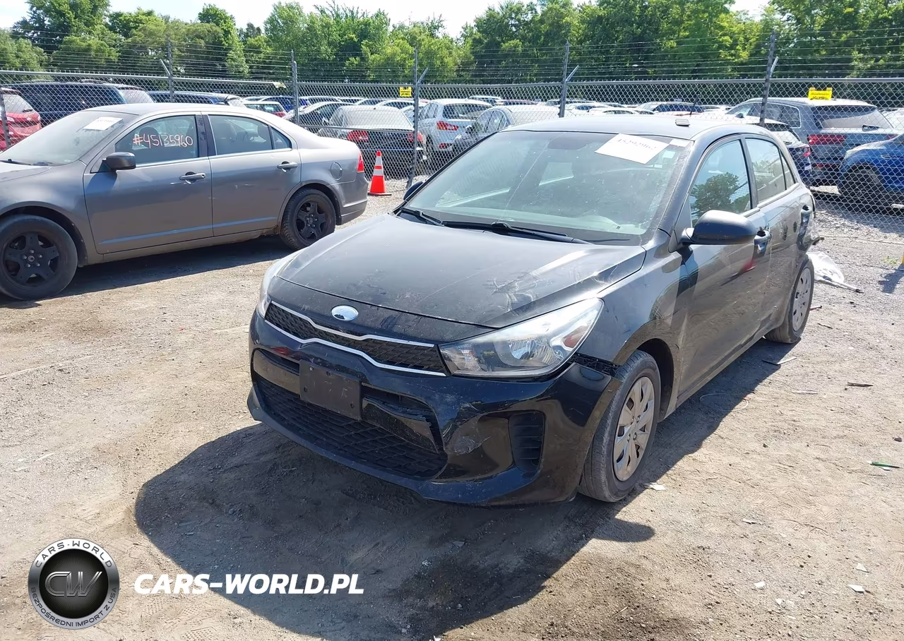 2018 Kia Rio Lx VIN:3KPA25AB8JE047345 - 2
