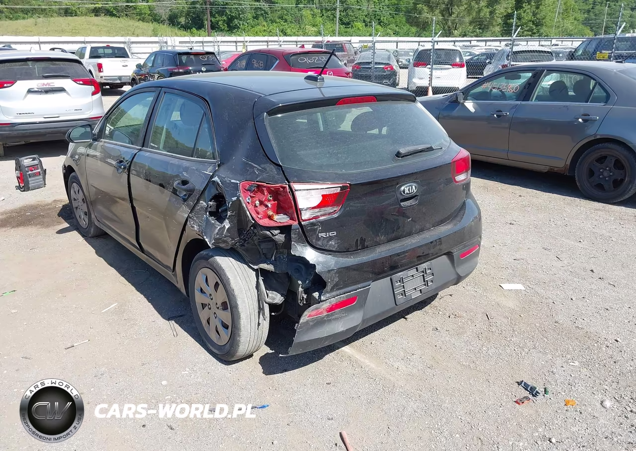 2018 Kia Rio Lx VIN:3KPA25AB8JE047345 - 3