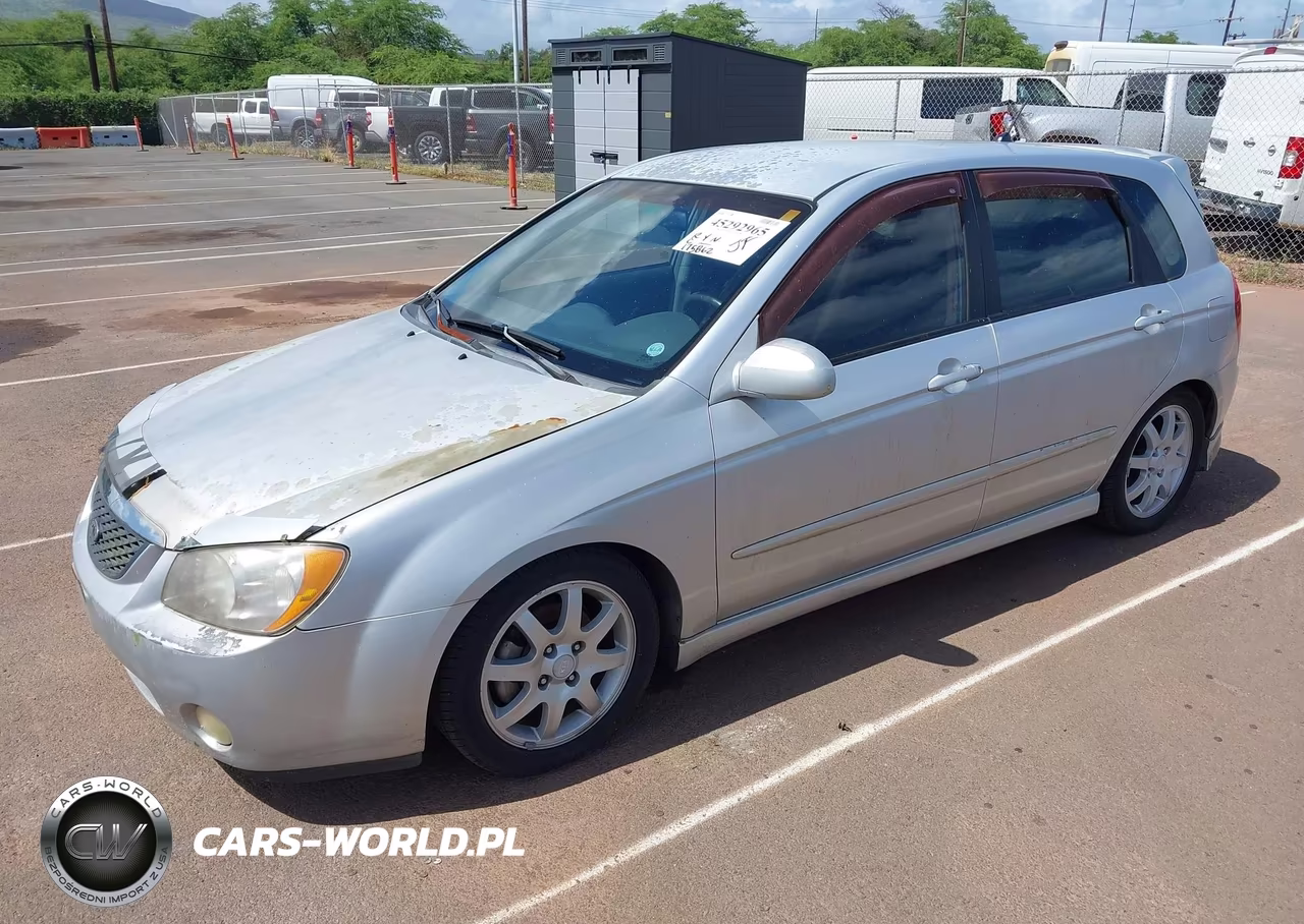 2006 Kia Spectra5 VIN:KNAFE161765364121 - 2