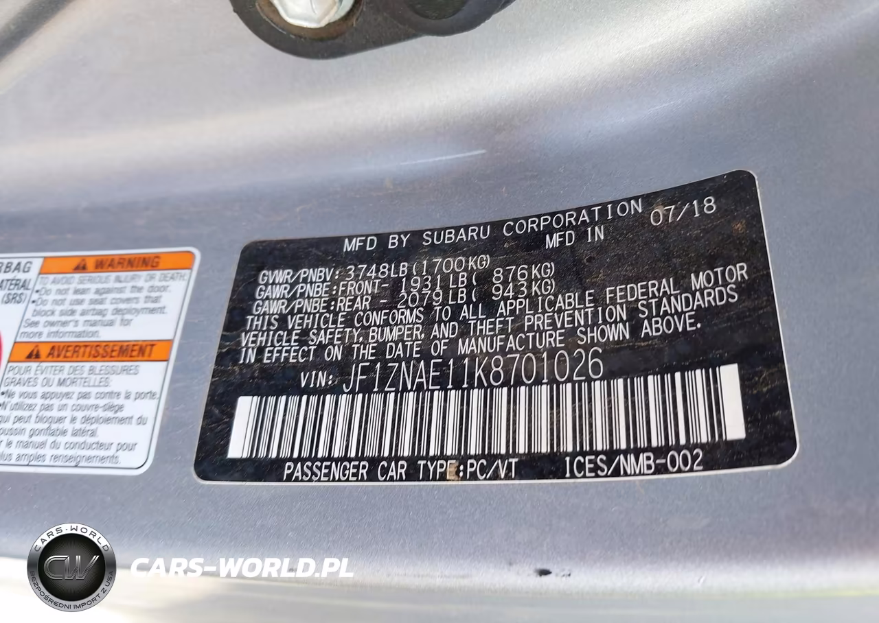 2019 Toyota 86 Gt VIN:JF1ZNAE11K8701026 - 9