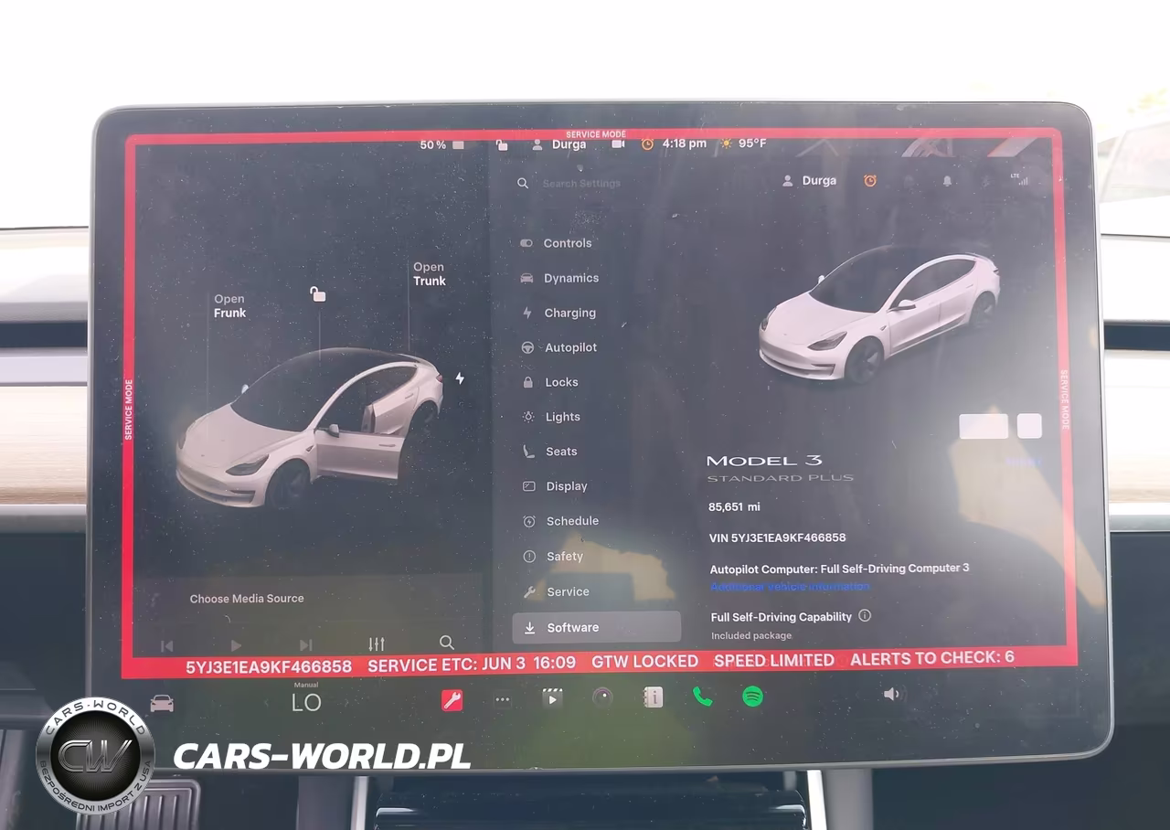 2019 Tesla Model 3 Long Range-Mid Range-Standard Range-Standard Range Plus VIN:5YJ3E1EA9KF466858 - 7