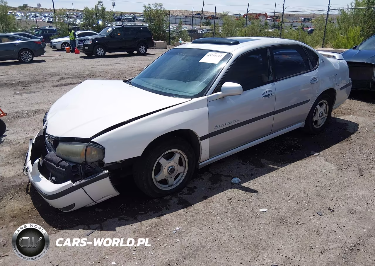 2002 Chevrolet Impala Ls VIN:2G1WH55K029160620 - 2