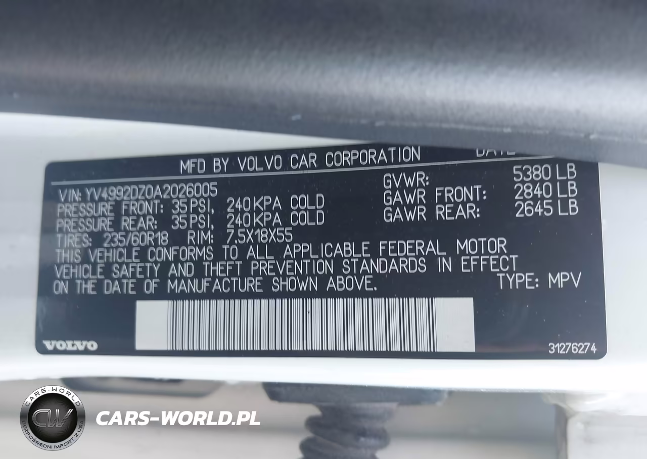 2010 Volvo Xc60 T6-T6 R-Design VIN:YV4992DZ0A2026005 - 9