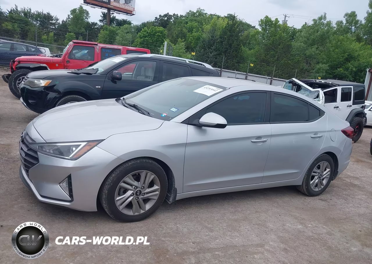2019 Hyundai Elantra Sel VIN:KMHD84LF3KU889210 - 14