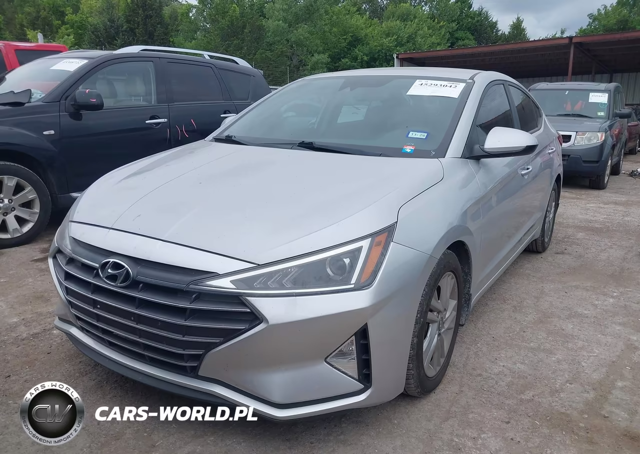 2019 Hyundai Elantra Sel VIN:KMHD84LF3KU889210 - 2