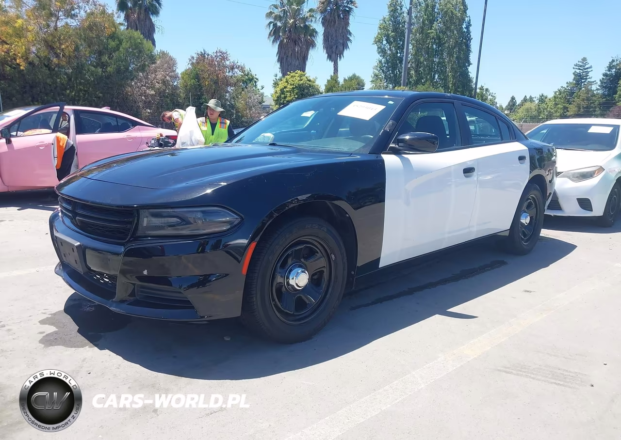 2019 Dodge Charger Police Rwd VIN:2C3CDXATXKH514119 - 2