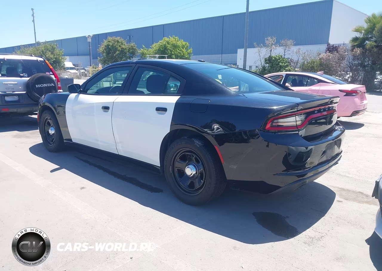 2019 Dodge Charger Police Rwd VIN:2C3CDXATXKH514119 - 3